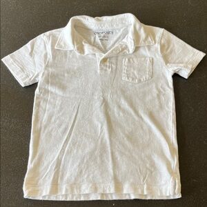 Crewcuts Bright White Kids Polo Shirt